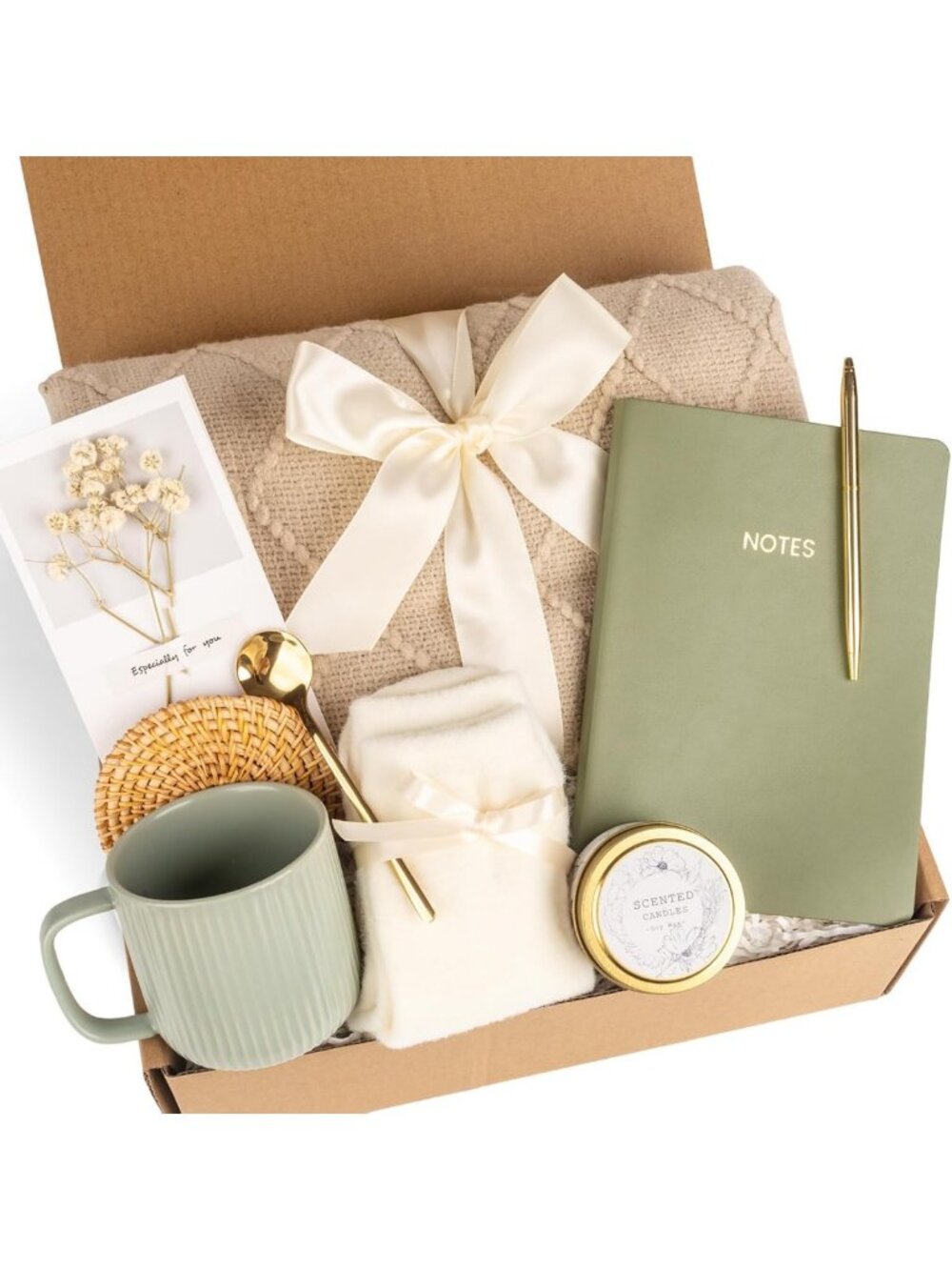 Unique Birthday Gift Basket for Women - Self Care, Friendship & Relaxation